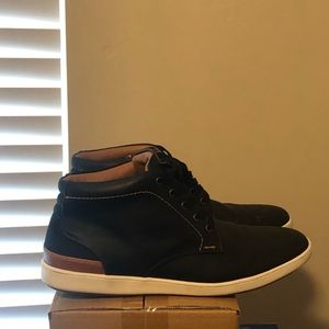 Mens Steve Madden leather sneakers